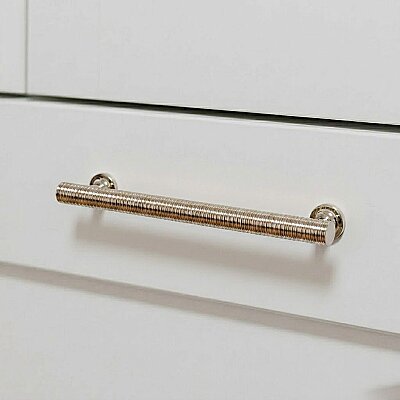 System Mobilya Kulbu Parlak Nikel 288mm Kulp (SY9208 0288 PN-PN) - System