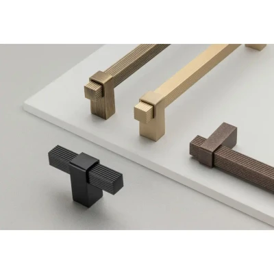 System Mobilya Kulbu Siyah Renk 128mm Kulp (SY9223 0128 AL6-AL6) - 3