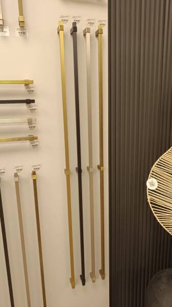 System Mobilya Kulbu Gold Branch Renk 192mm Kulp (SY9223 0192 GB-GB) - 5