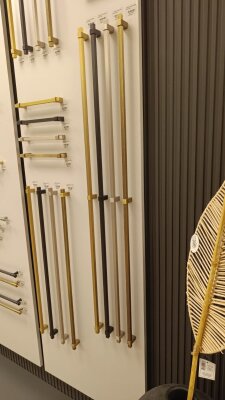 System Mobilya Kulbu Gold Branch Renk 192mm Kulp (SY9223 0192 GB-GB) - 6