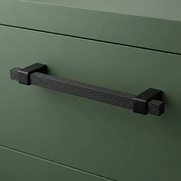 System Mobilya Kulbu Siyah Renk 320mm Kulp SY9223 0320 AL6-AL6 - 1