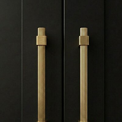 System Mobilya Kulbu Gold Branch Renk 640mm Kulp (SY9223 0640 GB-GB) - System