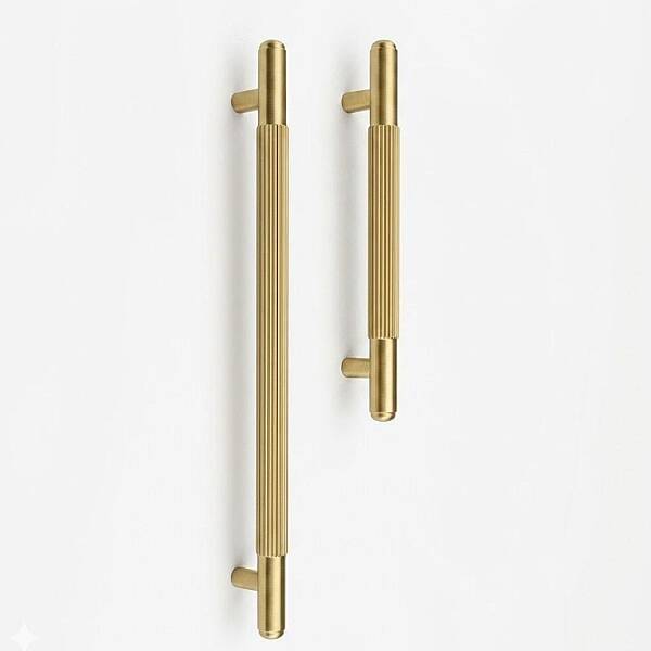 System Mobilya Kulbu Gold Branch Bronz Renk 640mm Kulp (SY9226 0640 GB-GB) - 2