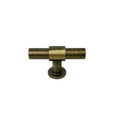 System Düğme Mobilya Kulbu Antik Renk 60mm Kulp (SY9236 0060 ABM-ABM) - 1