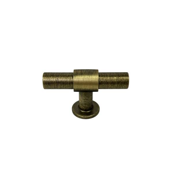 System Düğme Mobilya Kulbu Antik Renk 60mm Kulp (SY9236 0060 ABM-ABM) - 1