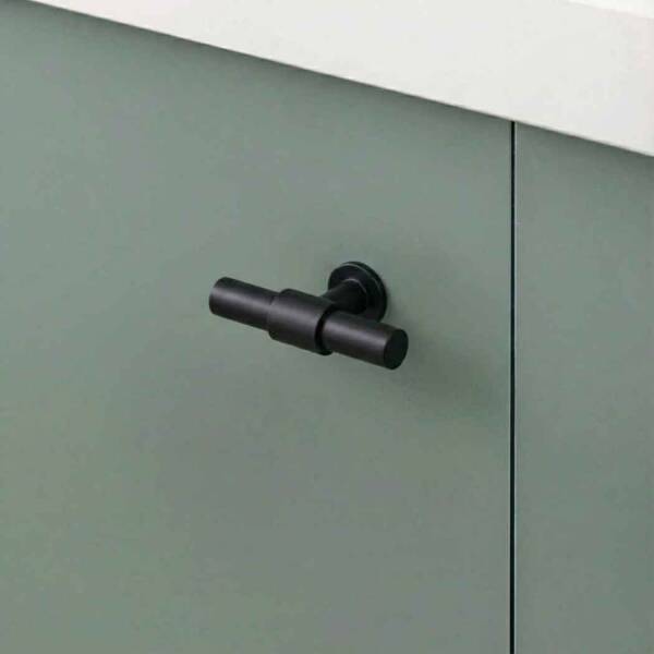 System Düğme Mobilya Kulbu Siyah Renk 60mm Kulp (SY9236 0060 AL6-AL6) - 1