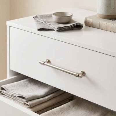 System Mobilya Kulbu Saten Renk 192mm Kulp (SY9236 0192 NB-NB) - System