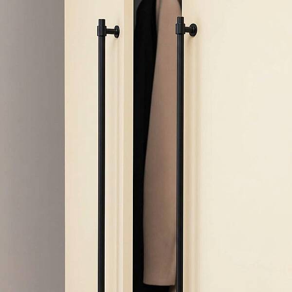System Mobilya Kulbu Siyah Renk 640mm Kulp (SY9236 0640 AL6-AL6) - 1