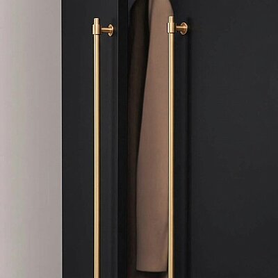 System Mobilya Kulbu Gold Branch Renk 640mm Kulp (SY9236 0640 GB-GB) - System