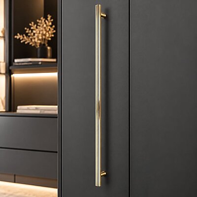 System Mobilya Kulbu Altın Renk 960mm Kulp (SY9468 0960 GL) - System