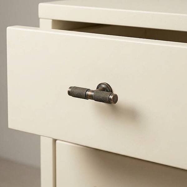 System Düğme Mobilya Kulbu Antik Renk 8mm Kulp (SY8996 0008 ABM-ABM) - 1