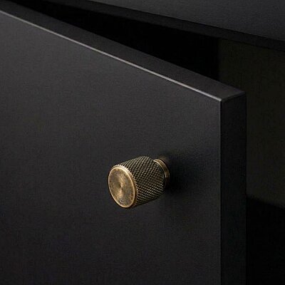 System Düğme Mobilya Kulbu Antik Renk 08mm Kulp (SY1965 0008 ABM) - System