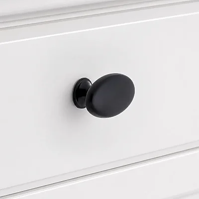 System Düğme Mobilya Kulbu Siyah Renk 8mm Kulp (SY4322 0008 AL6) - 1