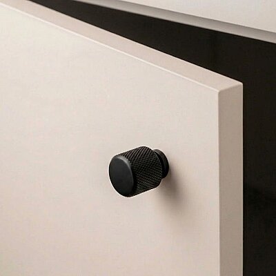 System Düğme Mobilya Kulbu Siyah Renk 8mm Kulp (SY1965 0008 AL6) - System