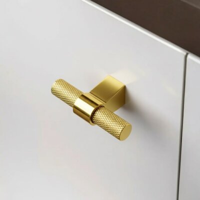 System Düğme Mobilya Kulbu Gold Renk 8mm Kulp (SY8774 0008 GL-GL) - System