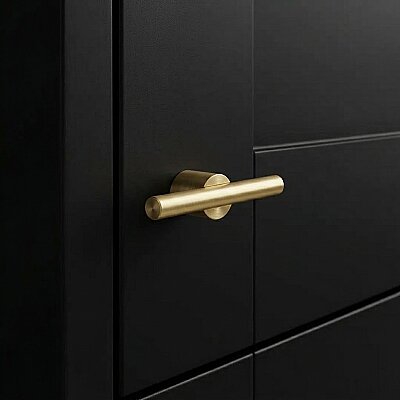 System Düğme Mobilya Kulbu Mat Altın 16mm Kulp (SY7415 0016 BB-BB) - System