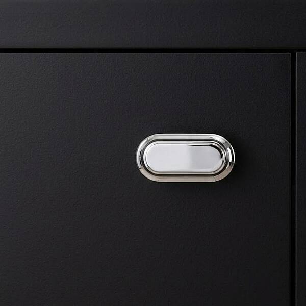 System Düğme Mobilya Kulbu Krom 16mm Kulp (SY9102 0016 CR) - 1
