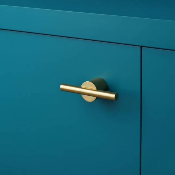 System Düğme Mobilya Kulbu Gold Renk 16mm Kulp (SY7415 0016 GL-GL) - 4