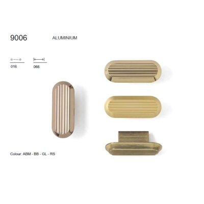 System Düğme Mobilya Kulbu Gold Renk 16mm Kulp (SY9006 0016 GL) - System (1)