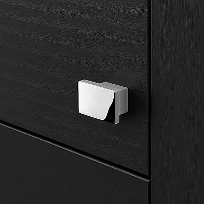 System Düğme Mobilya Kulbu Krom Renk 16mm Kulp (SY4335 0016 CR) - 1