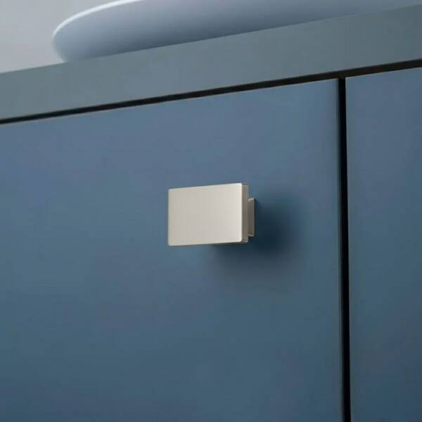 System Düğme Mobilya Kulbu Nikel Saten/Inox Renk 16mm Kulp (SY4335 0016 NB) - 1