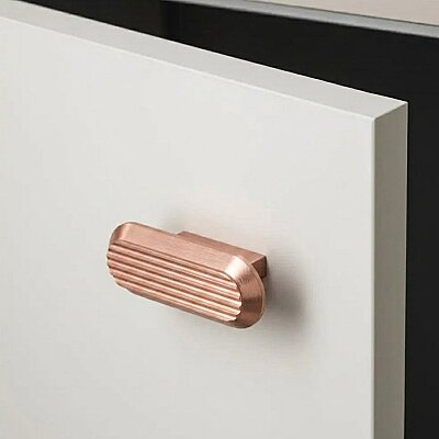 System Düğme Mobilya Kulbu Rose Renk 16mm Kulp (SY9006 0016 RS) - System