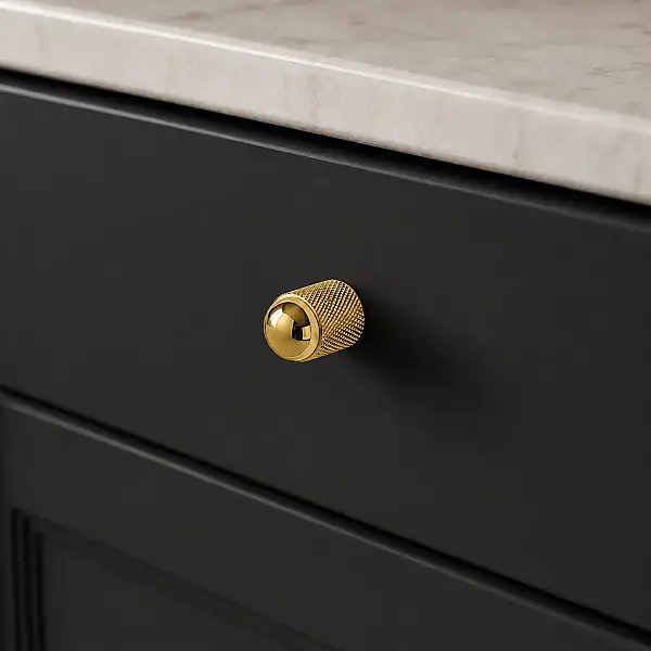 System Düğme Mobilya Kulbu Gold/Altın Renk 20mm Kulp (SY8935 0020 GL) - 1