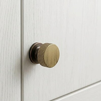 System Düğme Mobilya Kulbu Antik Renk 26mm Kulp (SY1975 0026 ABM) - System