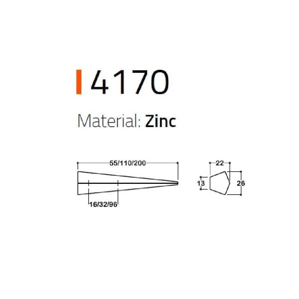 System Düğme Mobilya Kulbu Antik Renk 32mm 1 Adet Kulp (SY4170 0032 ABM) - 2