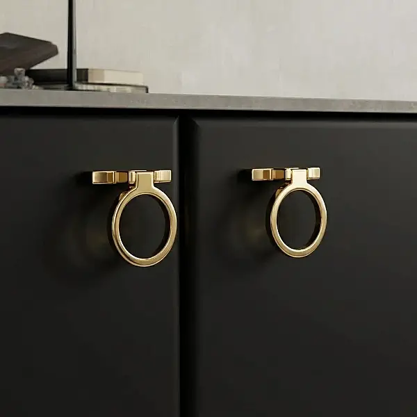 System Mobilya Krom Gold/Altın 50mm Kulp (SY4627 0050 GL-GL) - 1