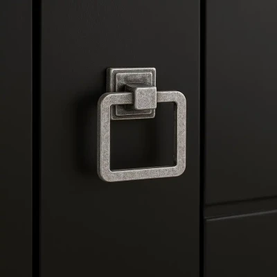 System Mobilya Antik Gümüş 50mm Kulp (SY3153 0050 OSM-OSM) - 1