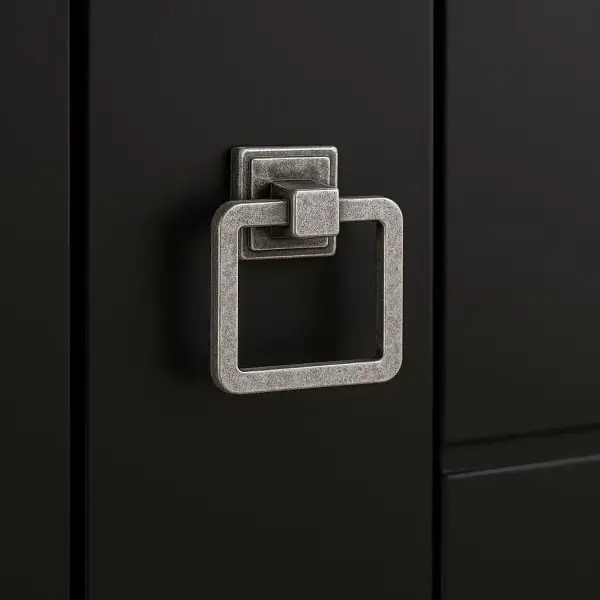 System Mobilya Antik Gümüş 50mm Kulp (SY3153 0050 OSM-OSM) - 1