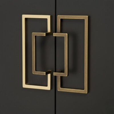 System Mobilya Kulbu Antik Renk 64mm Adet Kulp (SY4703 0064 ABM) - System