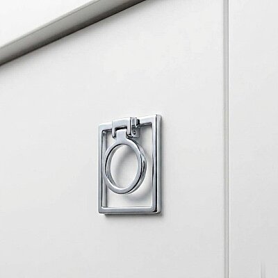 System Mobilya Kulbu Halka Krom74mm Kulp (SY4622 0074 CR-CR) - System