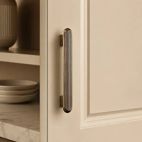System Mobilya Kulbu Antik Renk 96mm Kulp (SY9004 0096 ABM) - 2