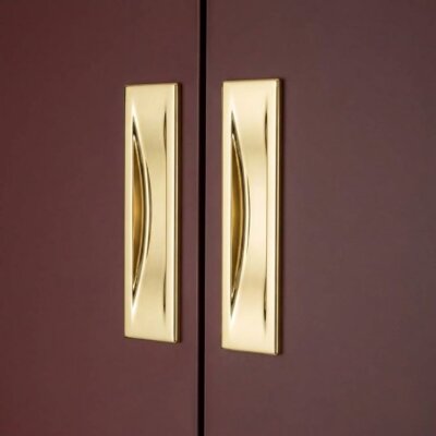 System Gömme Mobilya Kulbu Gold Renk 96mm Kulp (SY4340 0096 GL) - System