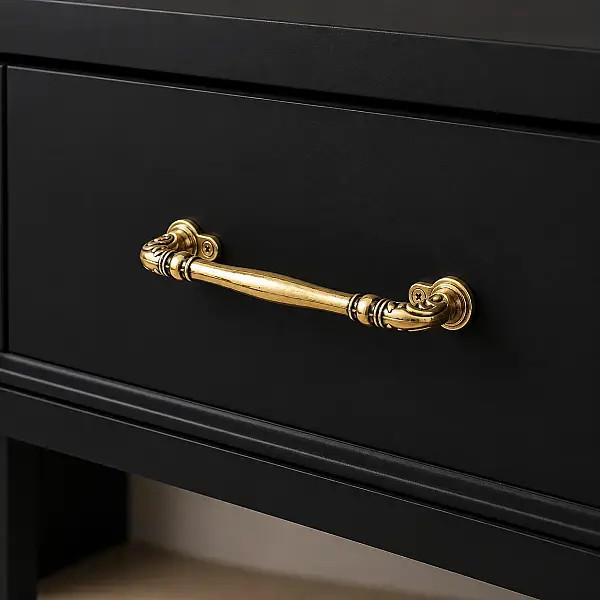 System Mobilya Kulbu Gold Renk 96mm Kulp (SY4472 0096 GL) - 1