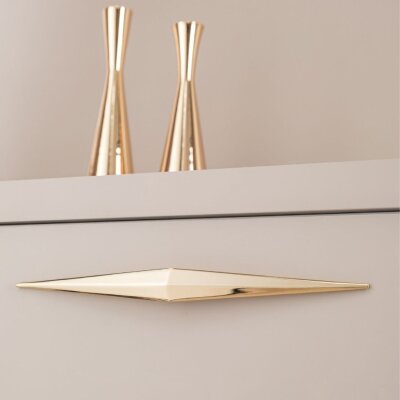 System Mobilya Kulbu Gold Renk 96mm Kulp (SY4175 0096 GL) - System