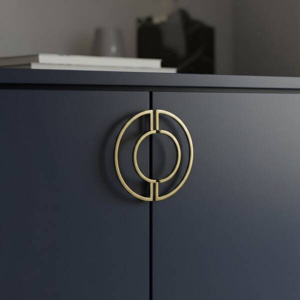 System Mobilya Kulbu Gold Renk 96mm Kulp Adet (SY4701 0096 GL) - 1