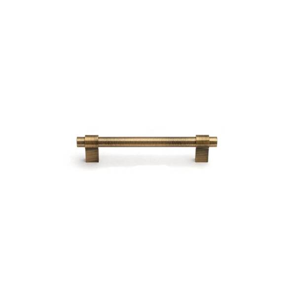 System Mobilya Kulbu Antik Sarı Renk 128mm Kulp (SY8770 0128 ABM-ABM) - 1