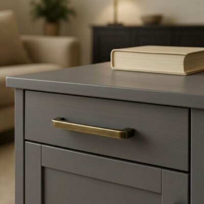 System Mobilya Kulbu Antik Renk 128mm Kulp (SY8640 0128 ABM) - System