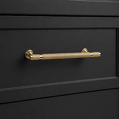 System Mobilya Kulbu Gold Renk 128mm Kulp (SY8996 0128 GL-GL) - 1