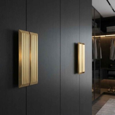 System Mobilya Kulbu Gold Renk 128mm Kulp 1 Adet (SY9068 0128 GL) - System