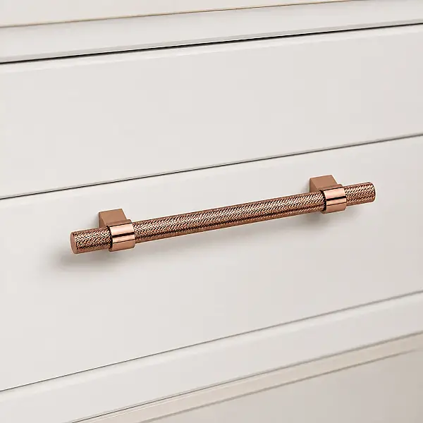 System Mobilya Kulbu Rose Renk 128mm Kulp (SY8774 0128 RS-RS) - 2