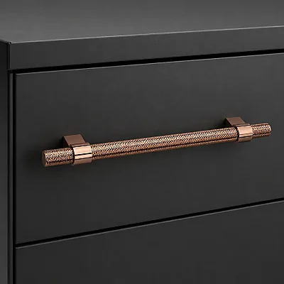 System Mobilya Kulbu Rose Renk 128mm Kulp (SY8774 0128 RS-RS) - 1