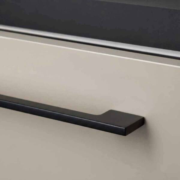 System Mobilya Kulbu Siyah Renk 128mm Kulp (SY8574 0128 AL6) - 1