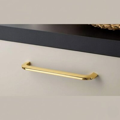 System Mobilya Kulbu Gold Renk 160mm Kulp (SY8682 0160 GL) - System