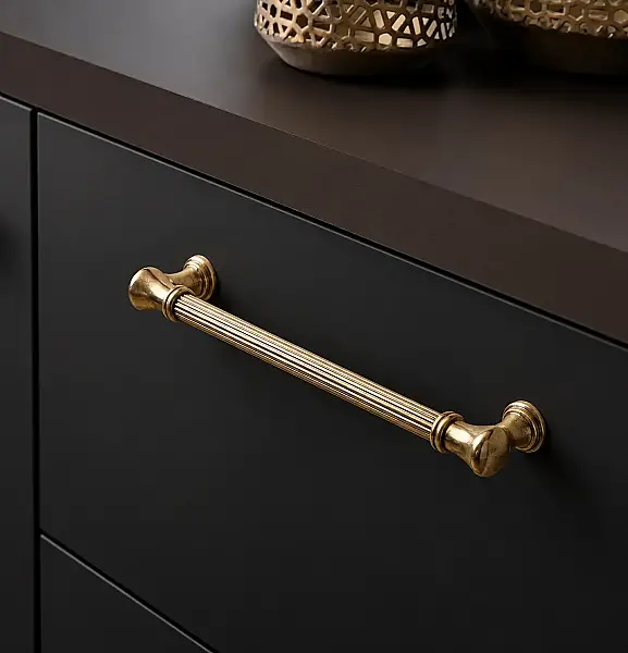 System Mobilya Kulbu Gold Renk 160mm Kulp (SY4640 0160 GL-GL) - 1