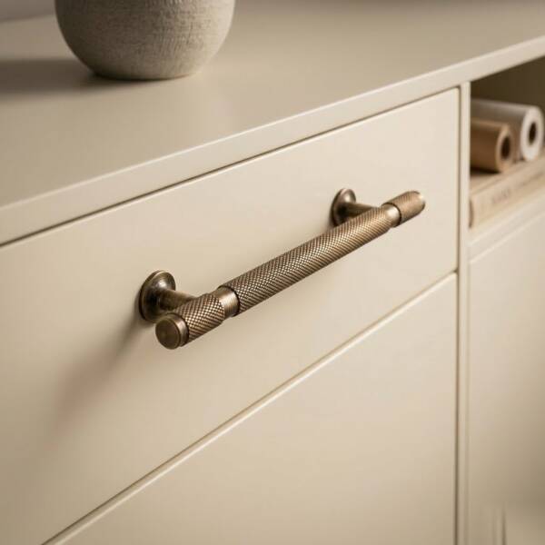 System Mobilya Kulbu Antik Renk 192mm Kulp (SY8996 0192 ABM-ABM) - 1