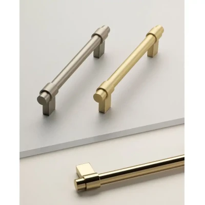 System Mobilya Kulbu Antik Sarı Renk 192mm Kulp (SY8770 0192 ABM-ABM) - 3